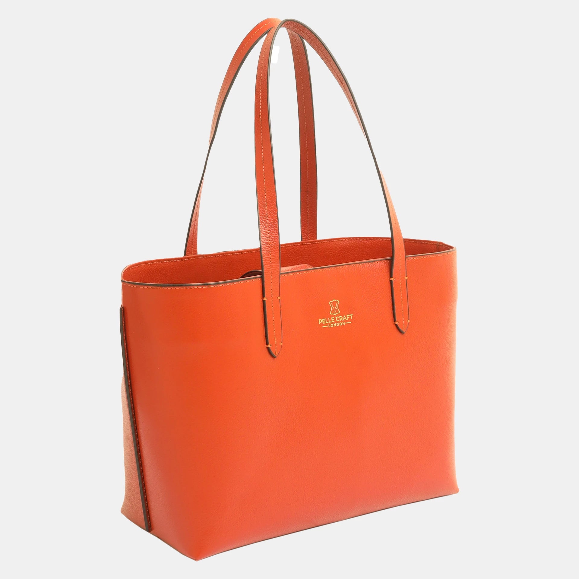 Siena Tote Bag Pebble Orange