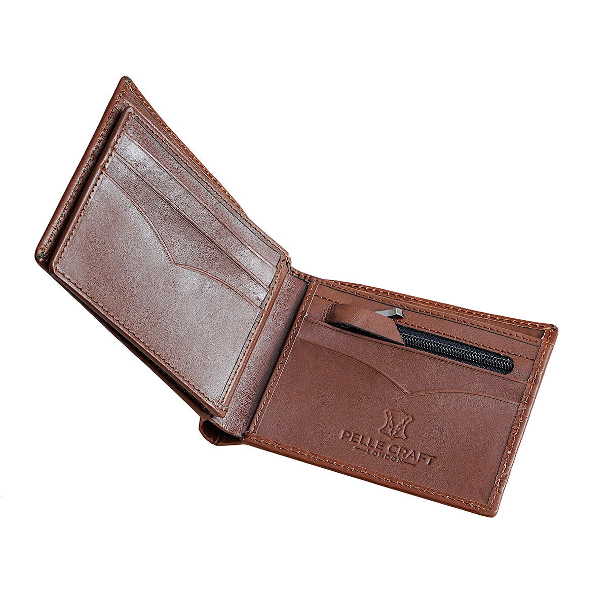 11 Card BillFold Wallet Croc Mocha