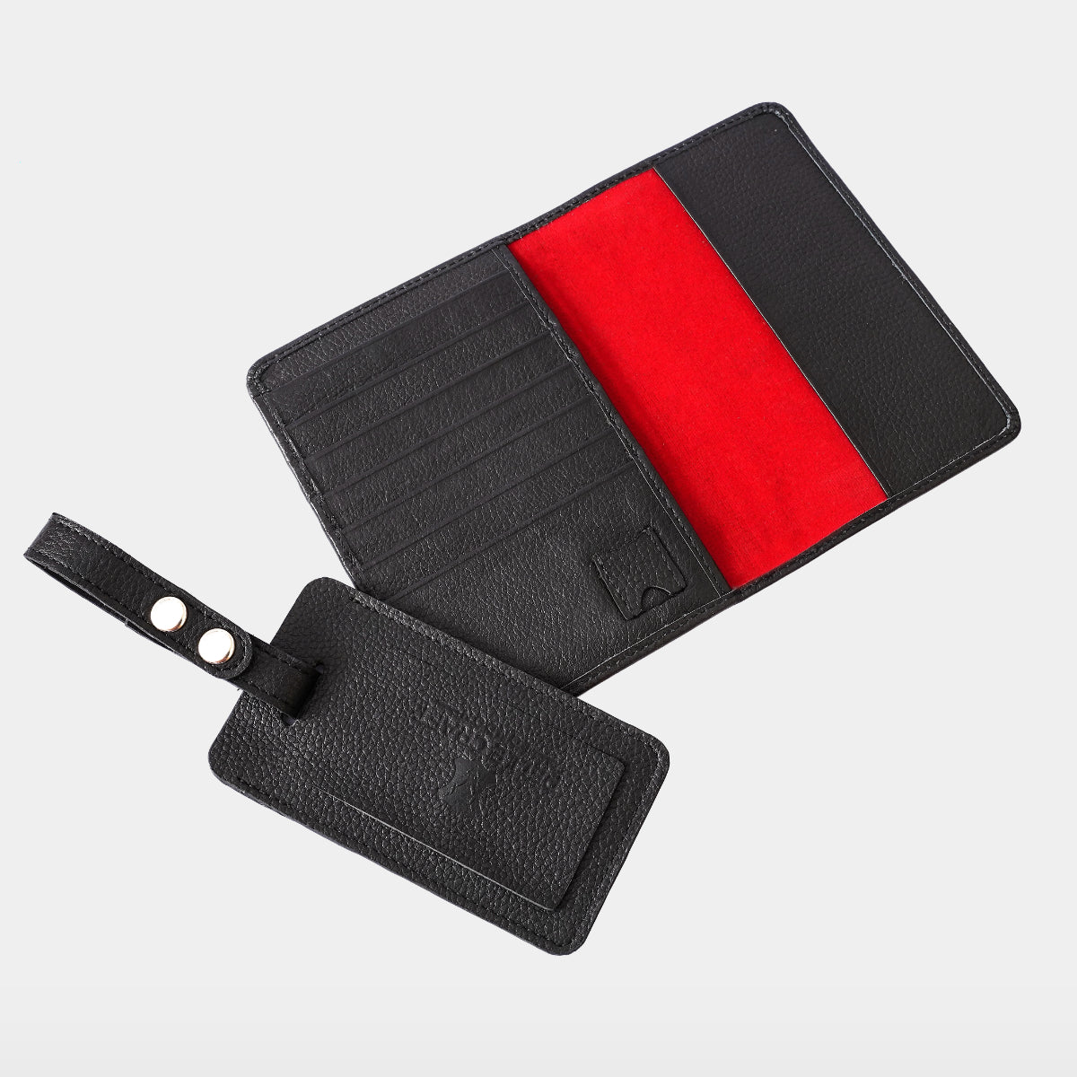 Passport Cover with Card Slots & Luggage Tag