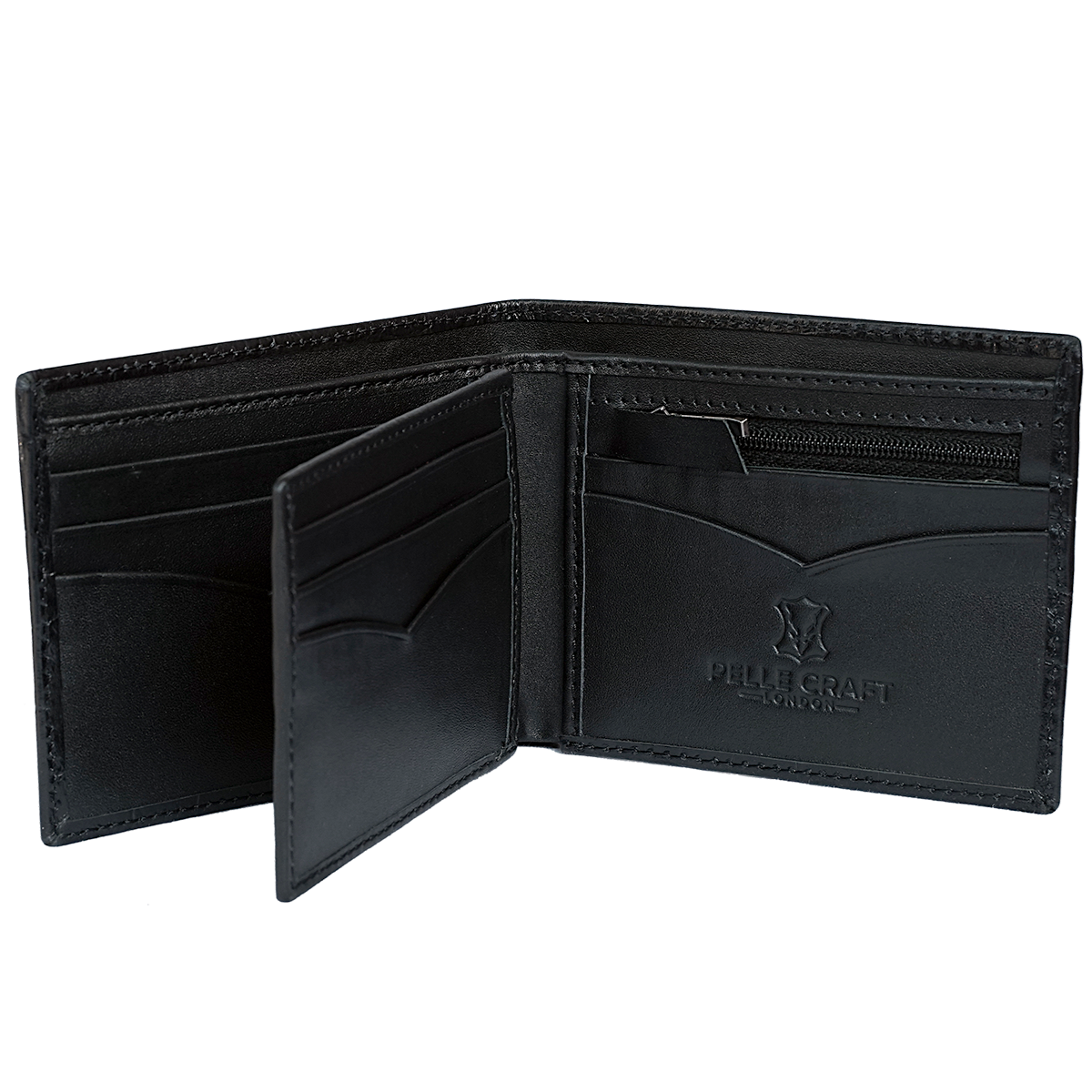 11 Card BillFold Wallet Croc Mocha