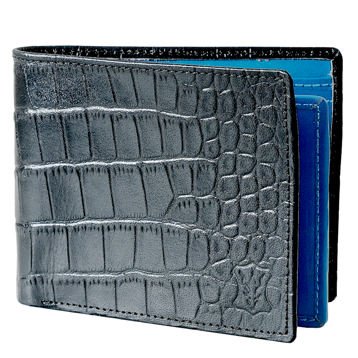 11 Card BillFold Wallet Croc Mocha