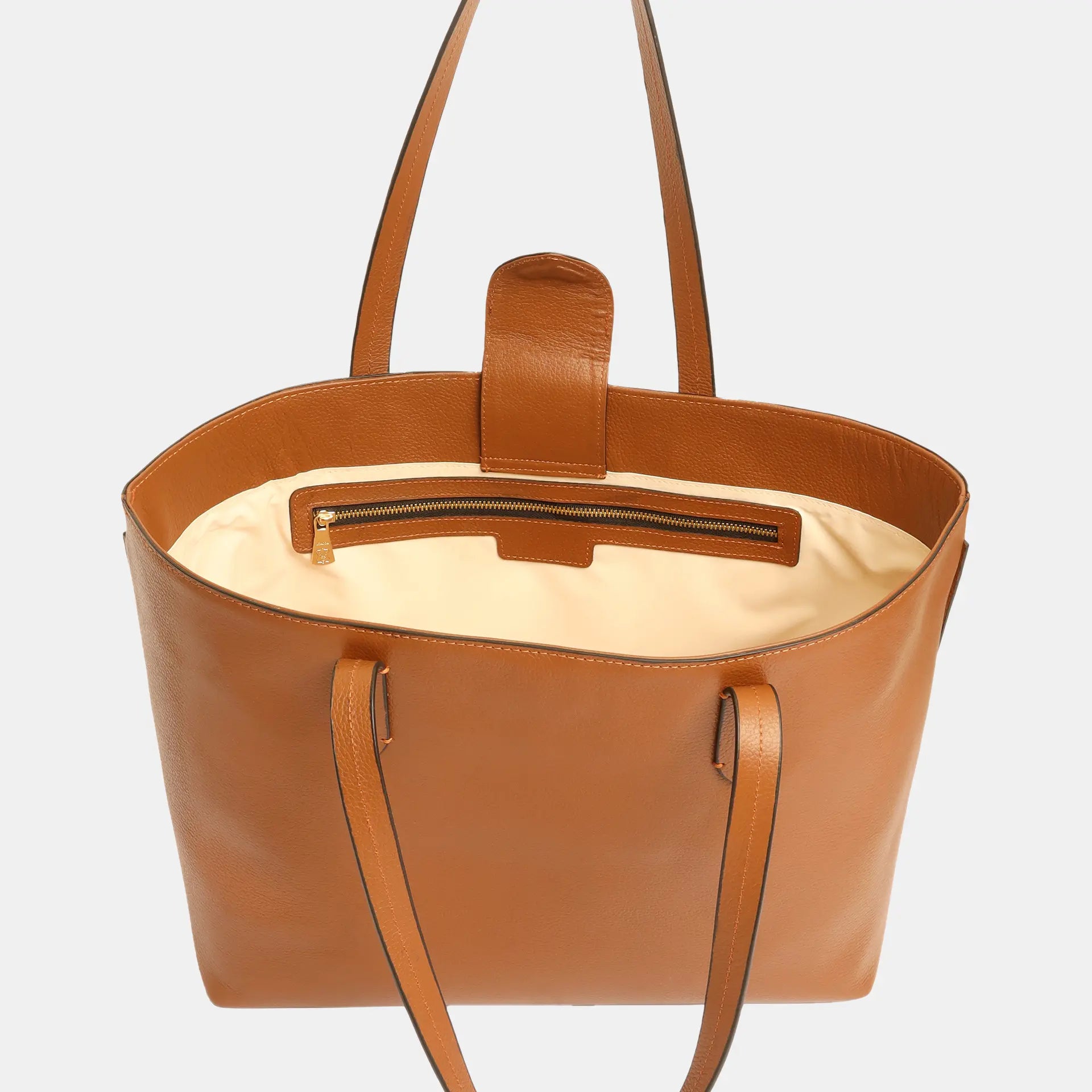 Siena Tote Bag Pebble Orange