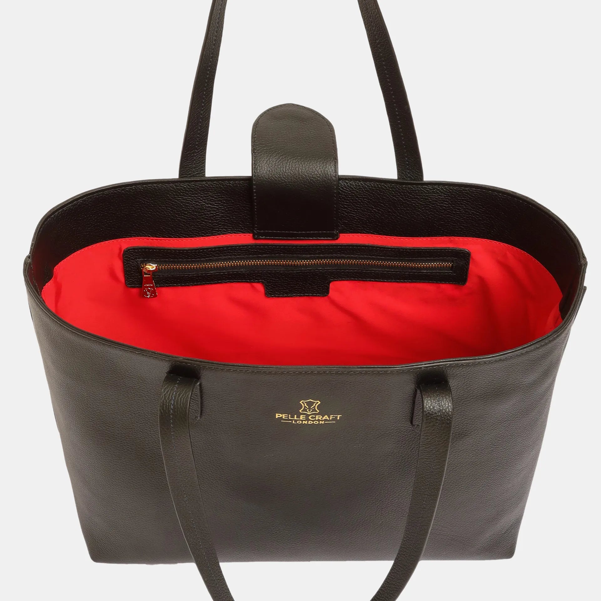 Siena Tote Bag Pebble Orange