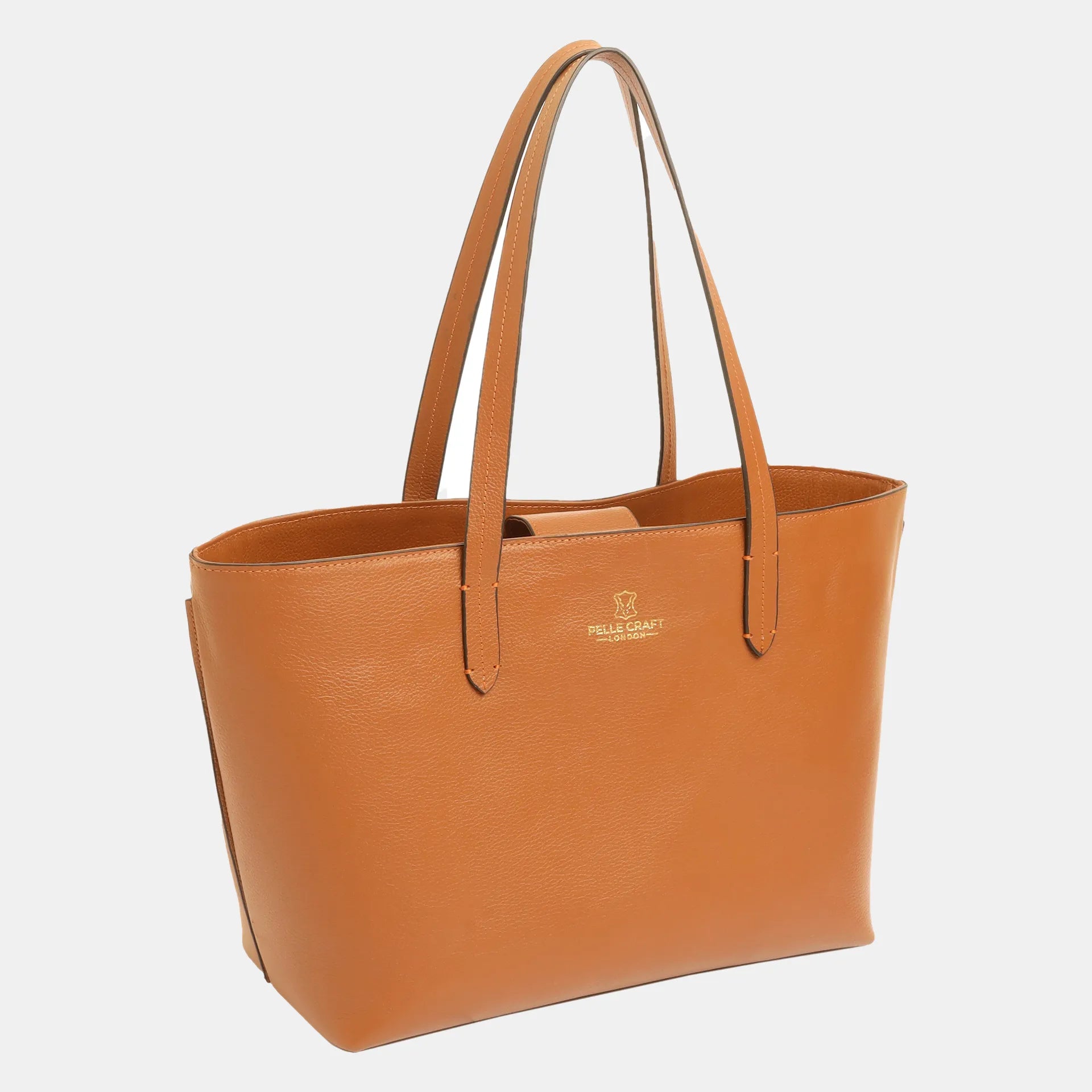 Siena Tote Bag Pebble Orange