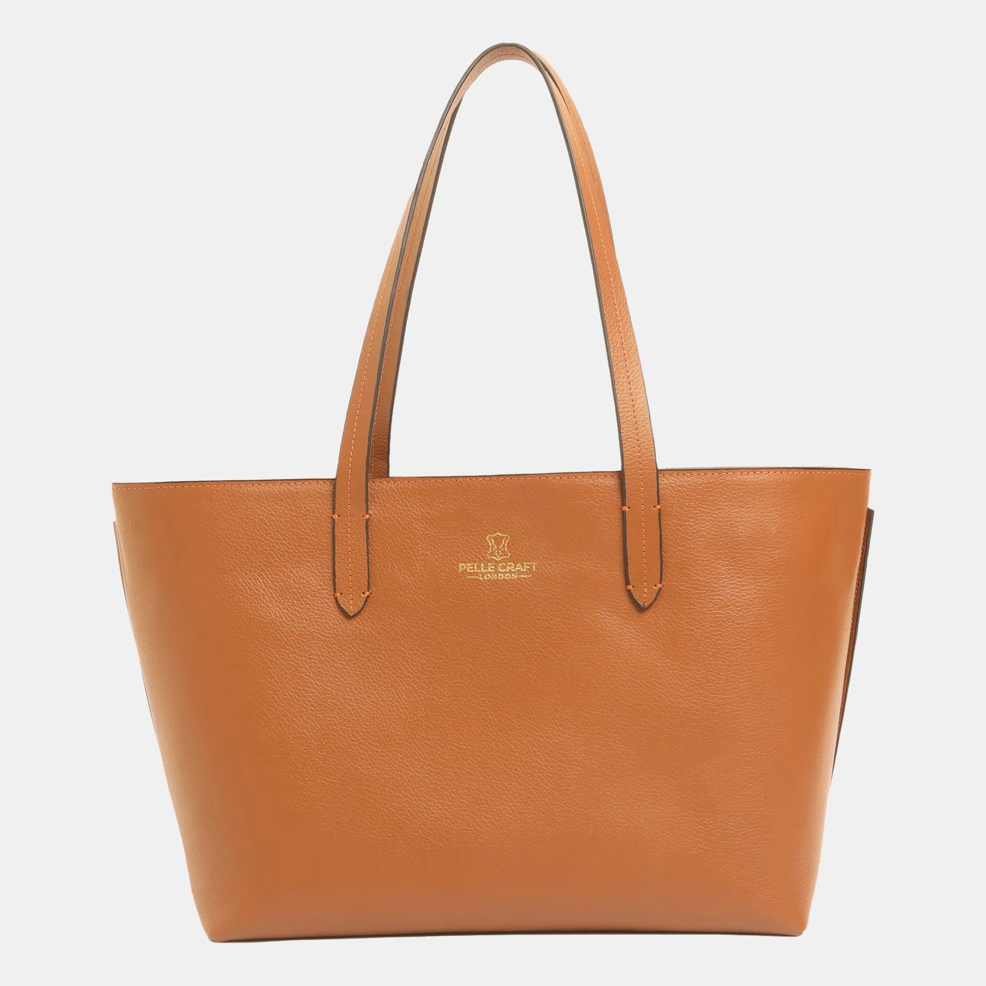 Siena Tote Bag Pebble Orange