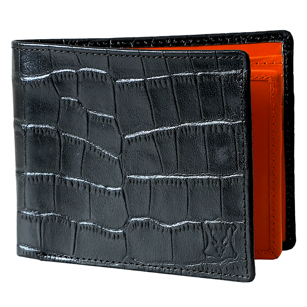 11 Card BillFold Wallet Croc Mocha