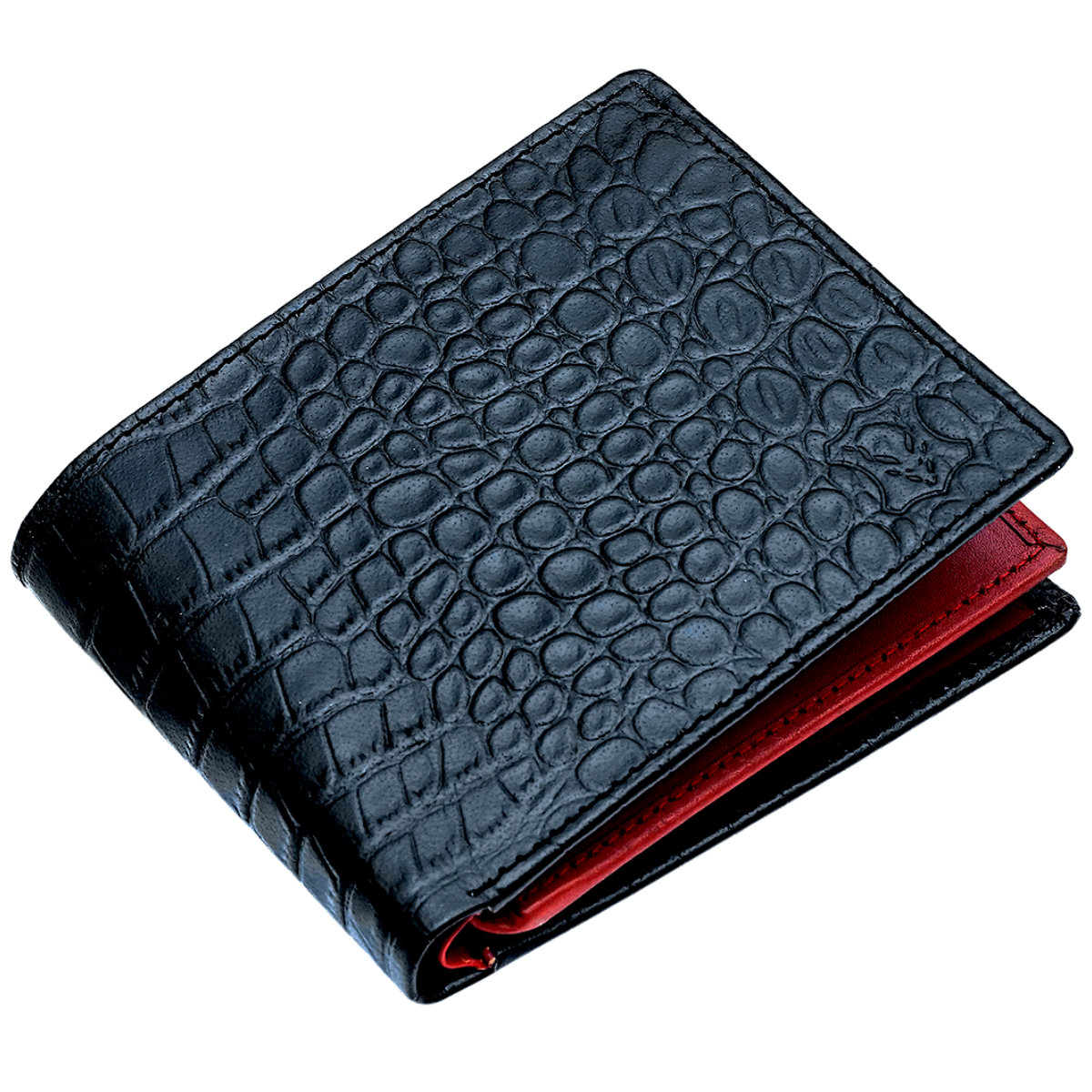11 Card BillFold Wallet Croc Mocha