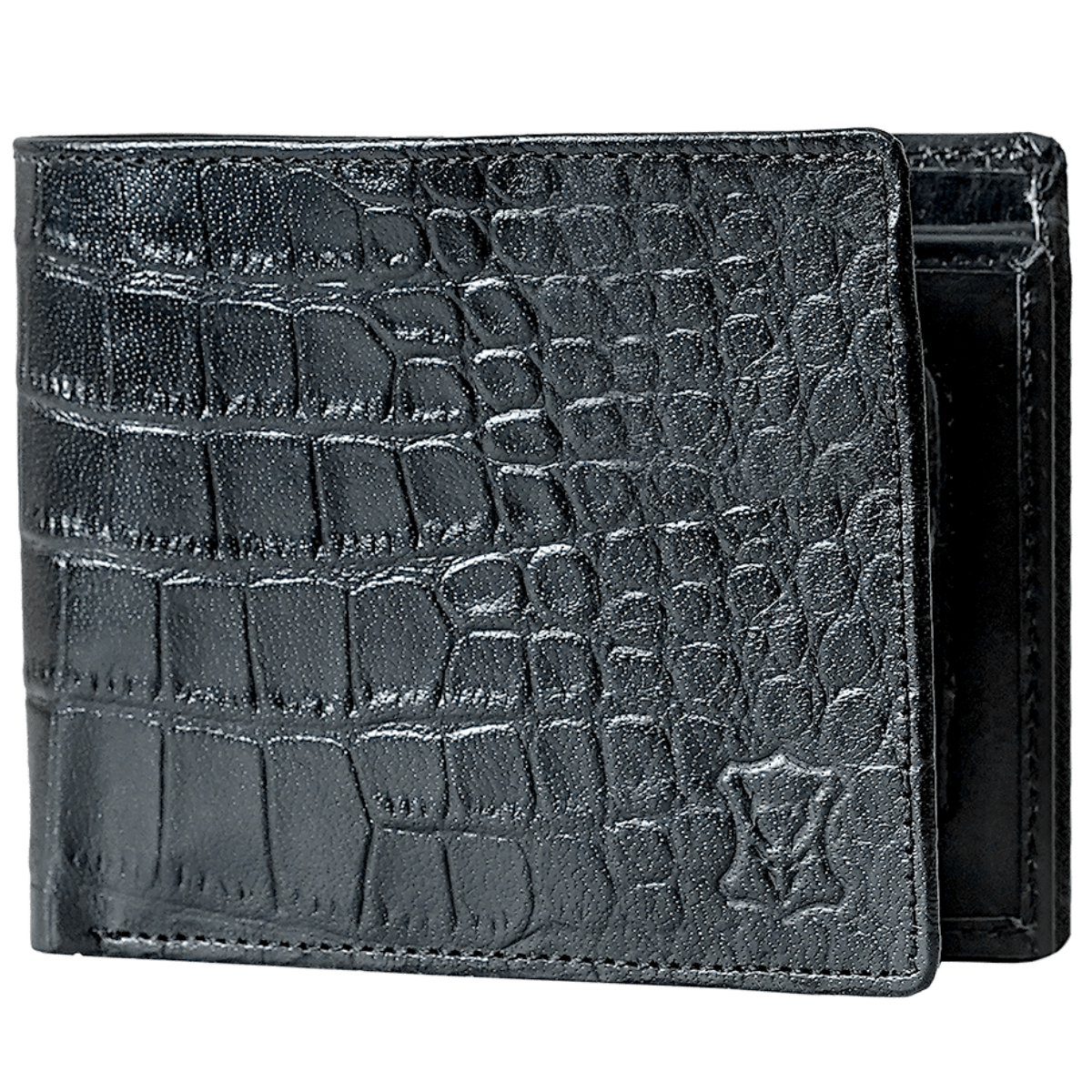 11 Card BillFold Wallet Croc Mocha