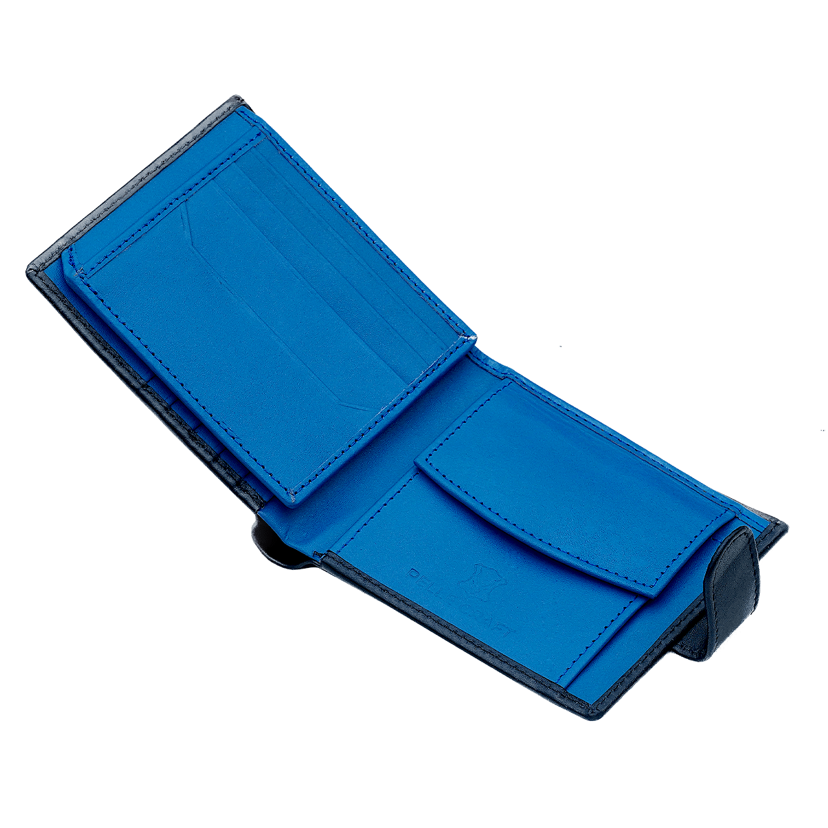 Bi Fold Coin Button Wallet with 13 c/c & Window