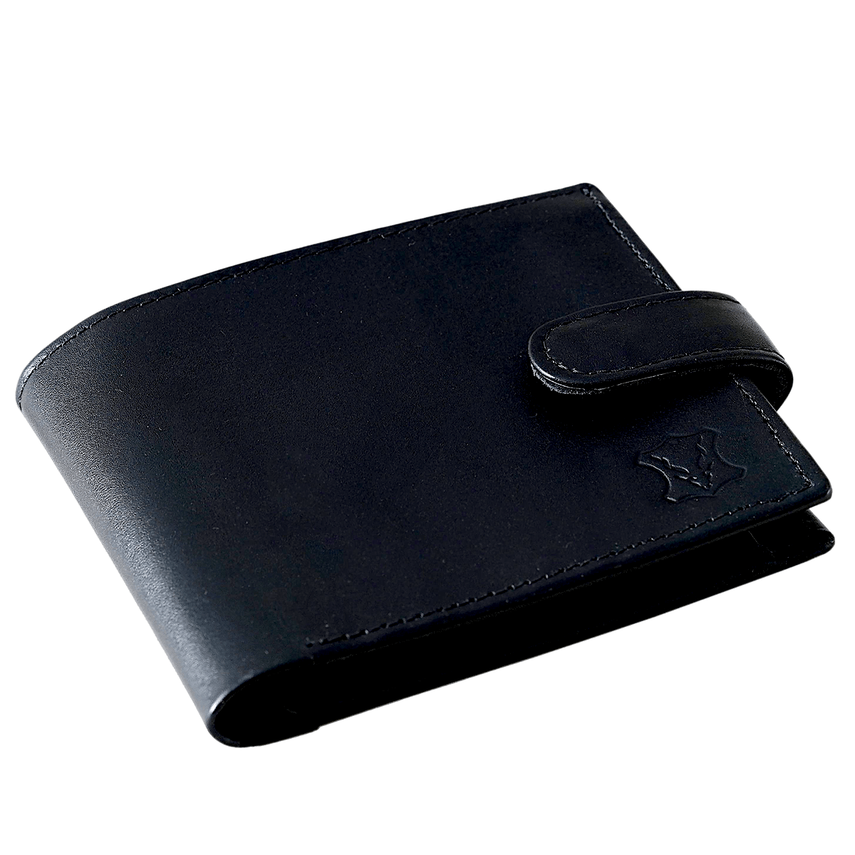 Bi Fold Coin Button Wallet with 13 c/c & Window