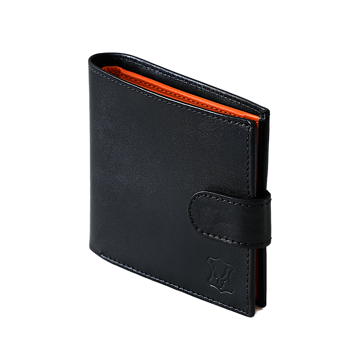 Bi Fold Coin Button Wallet with 13 c/c & Window