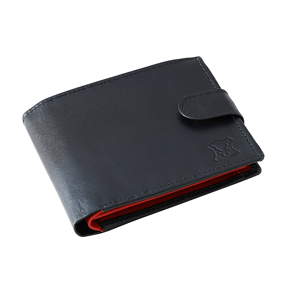 Bi Fold Coin Button Wallet with 13 c/c & Window