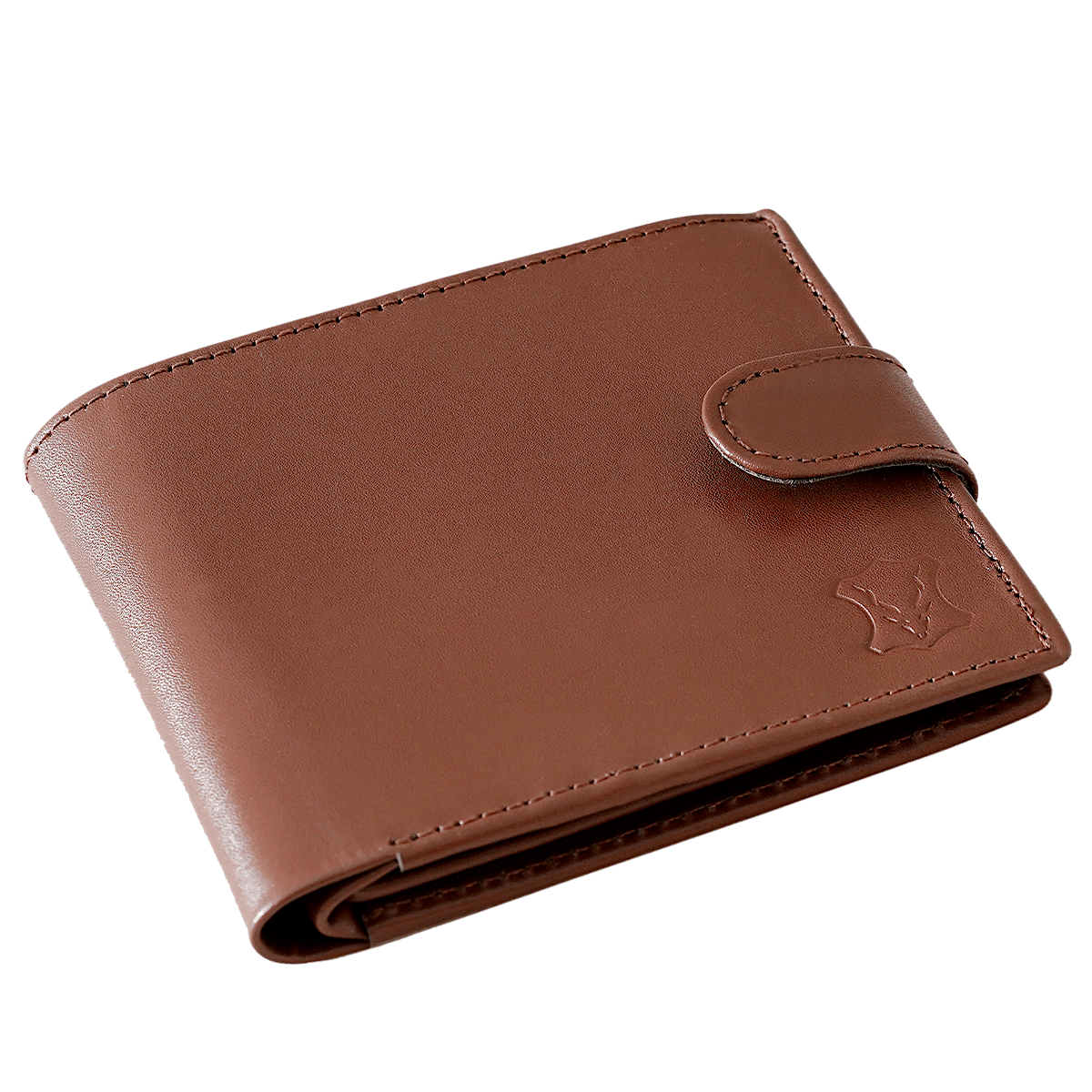 Bi Fold Coin Button Wallet with 13 c/c & Window