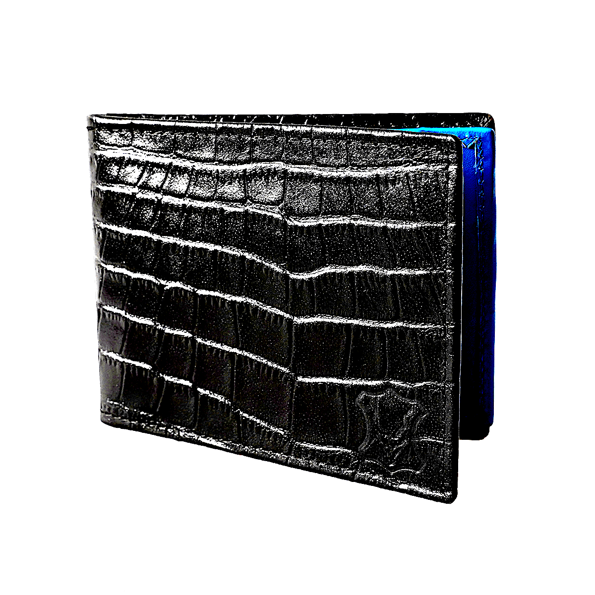 Bi Fold card holder croc pattern with 13 c/c