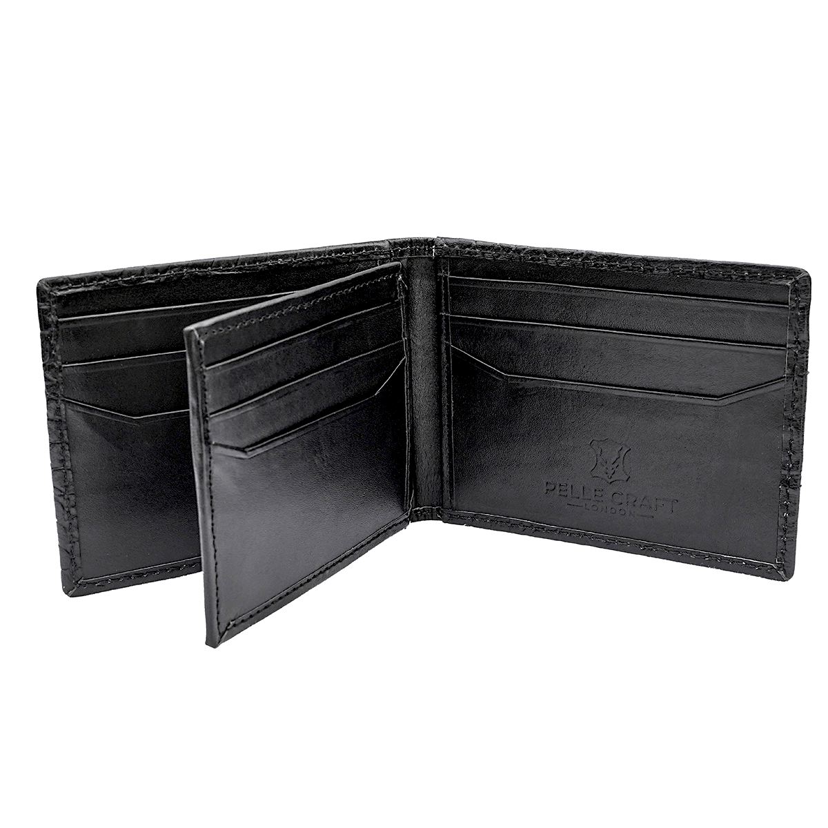 Bi Fold card holder croc pattern with 13 c/c