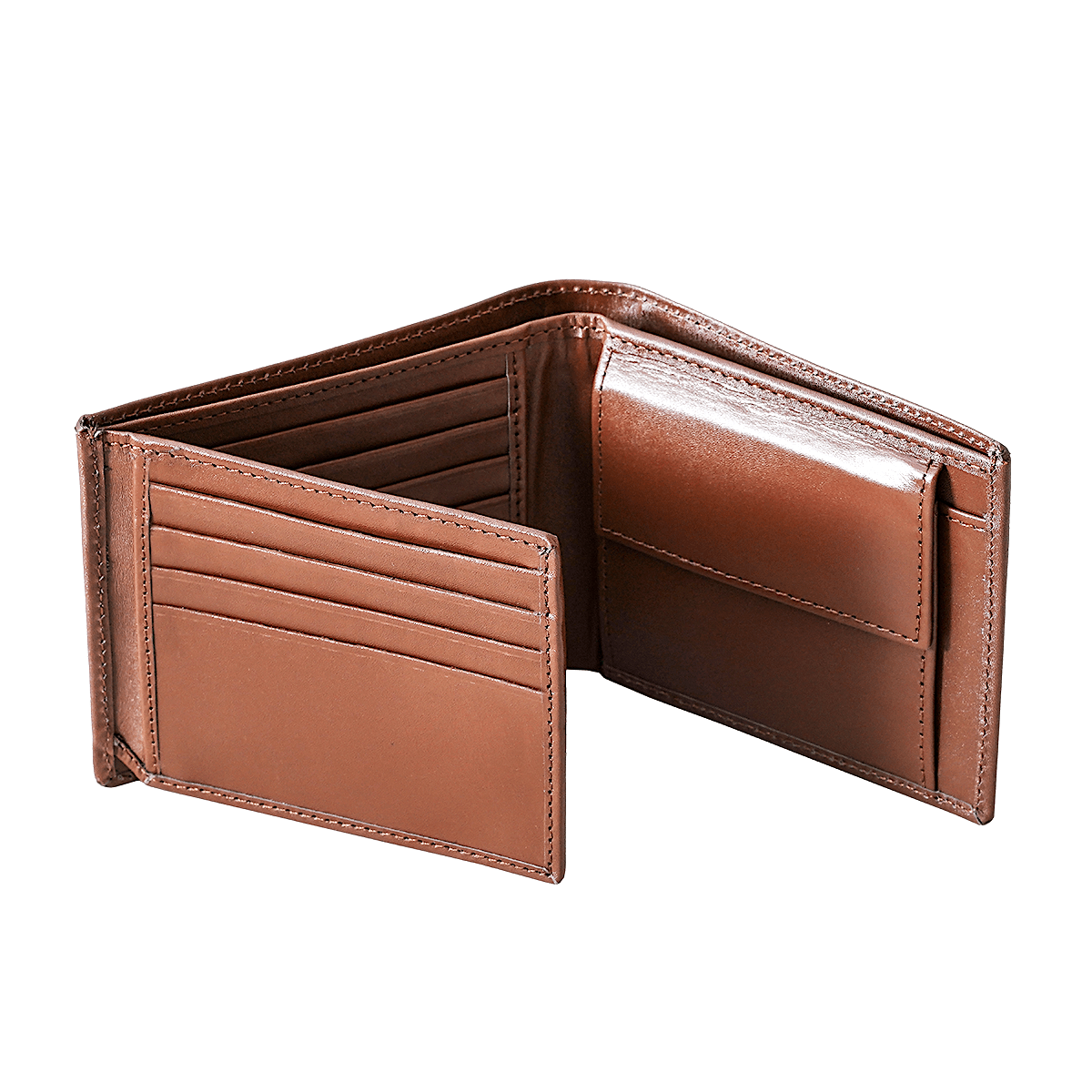 Bi Fold Coin Wallet with 12 c/c & window