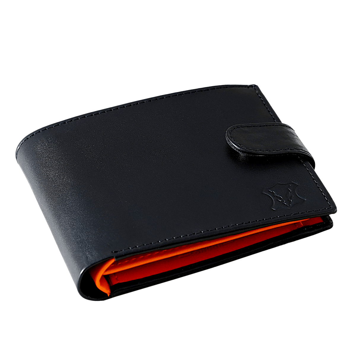 Bi Fold Coin Button Wallet with 13 c/c & Window