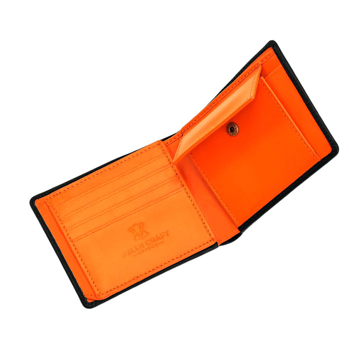 Bi Fold Coin Wallet with 12 c/c & window