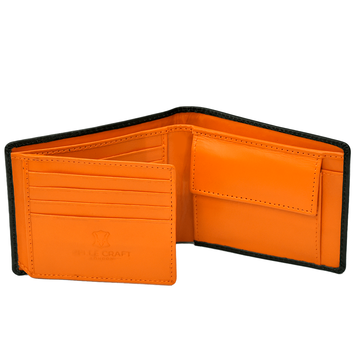 Bi Fold Coin Wallet with 12 c/c & window