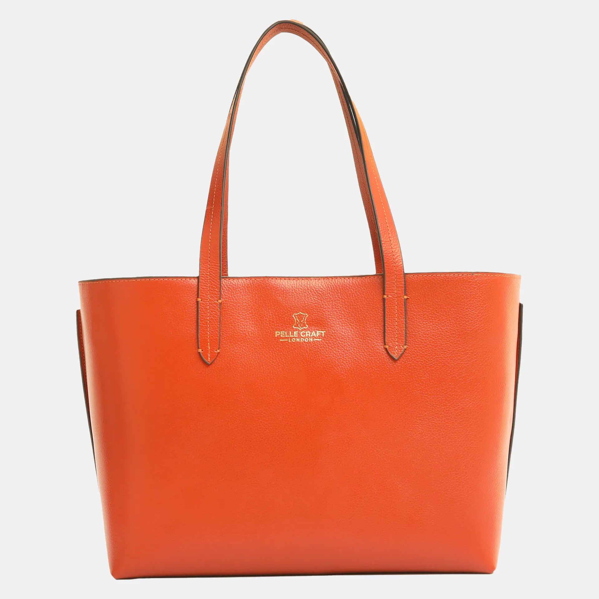 Siena Tote Bag Pebble Orange