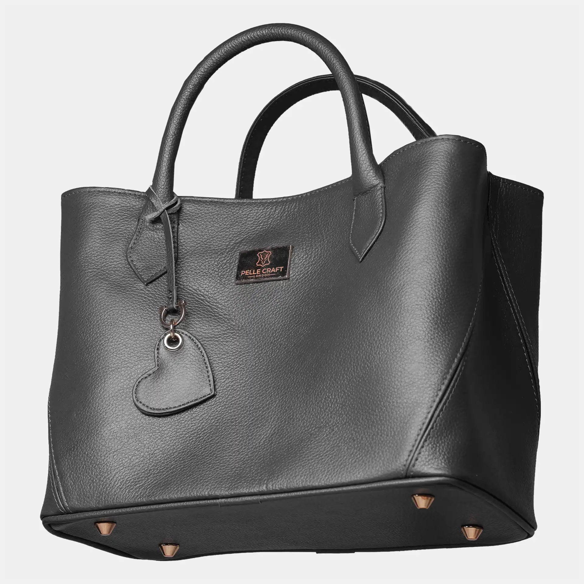 London Tote Bag Orange Pebble