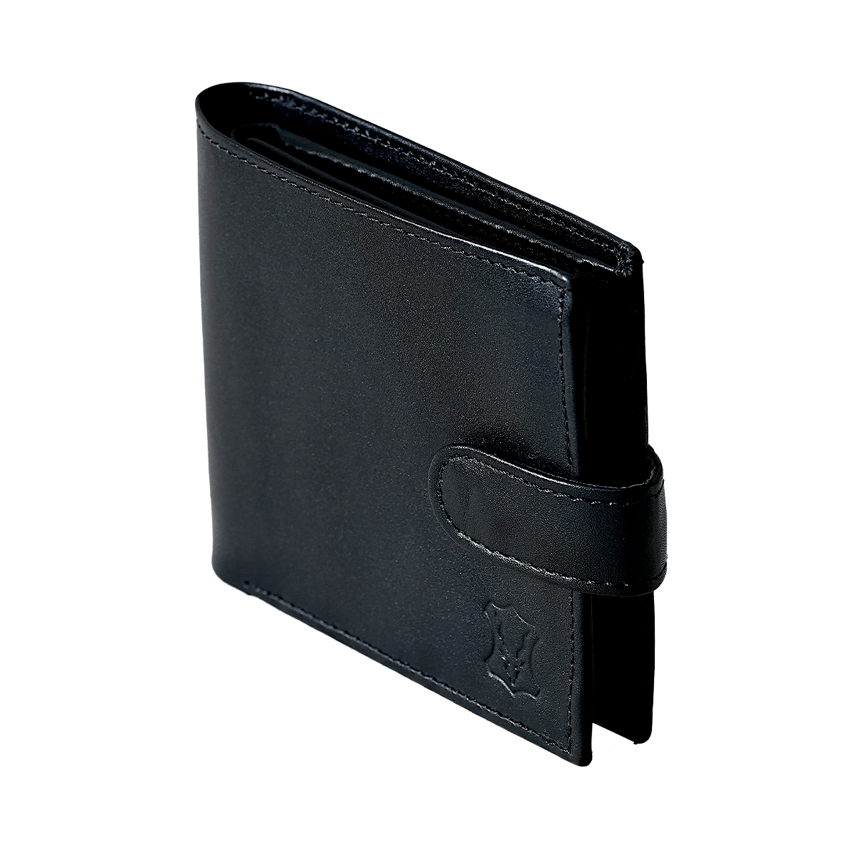 Bi Fold Coin Button Wallet with 13 c/c & Window